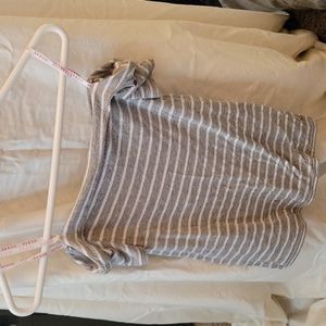 Guess striped off shoulder top